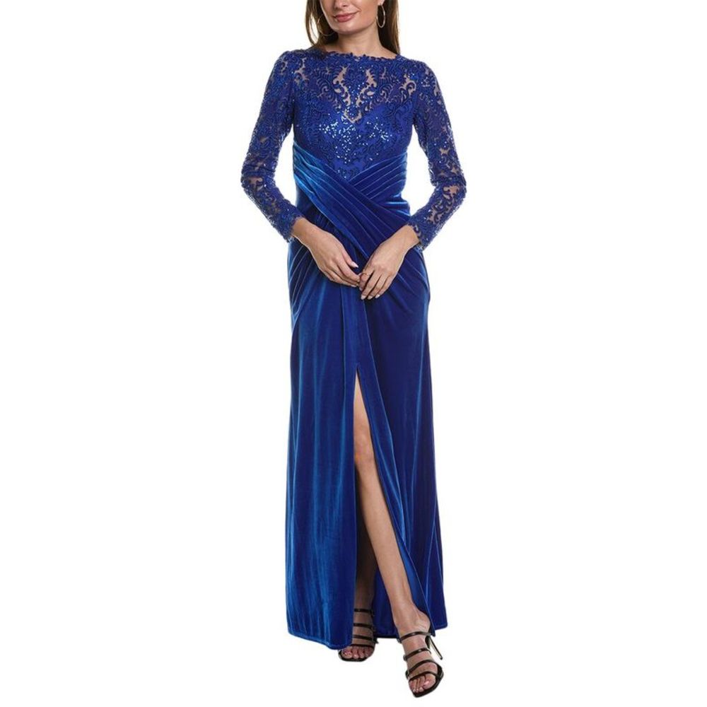 Tadashi Shoji Velvet Gown